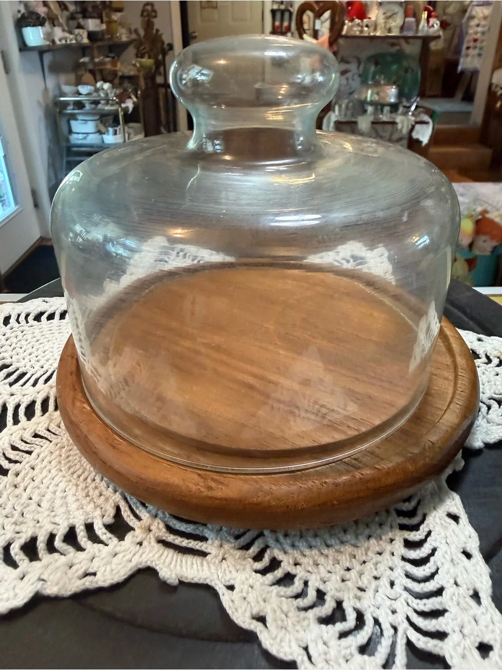 Vintage Cheese Server